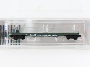 N Scale Micro-Trains NSCMTL10-48 NP Northern Pacific 57' Idler Flat Car RTR