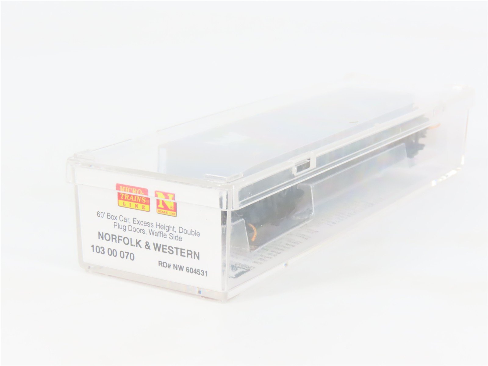 N Scale Micro-Trains 10300070 NW Norfolk & Western 60' Box Car 604531 RTR