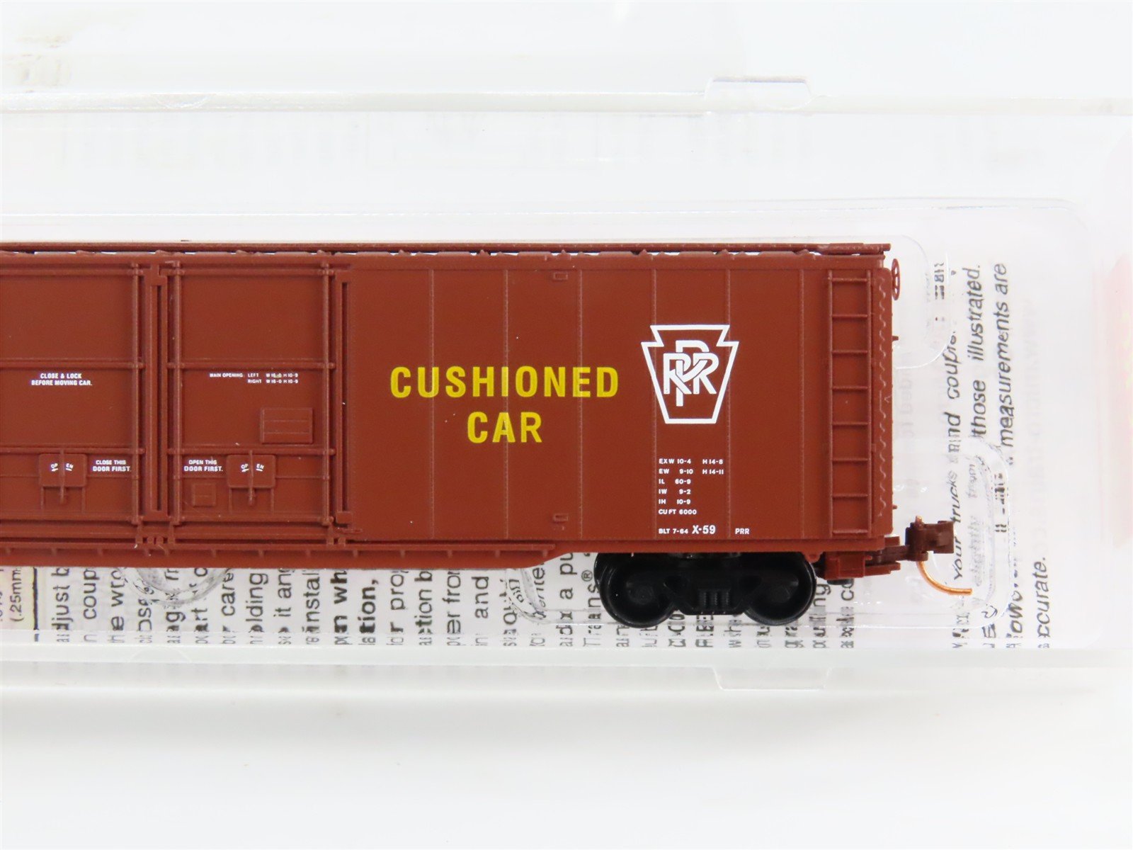N Scale Micro-Trains 12200072 PRR Pennsylvania Railroad 60' Box Car 90259 RTR