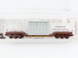 N Scale Micro-Trains 109220 UP Union Pacific Depressed-Center Flat Car 50001 RTR
