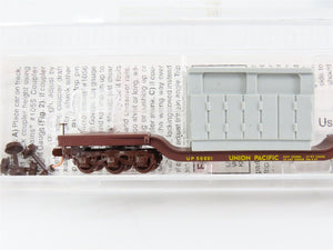 N Scale Micro-Trains 109220 UP Union Pacific Depressed-Center Flat Car 50001 RTR