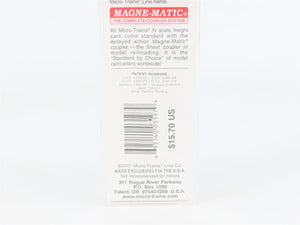 N Scale Micro-Trains 54120 ACL Atlantic Coast Line Bulkhead Flat Car 78595 RTR