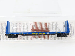 N Scale Micro-Trains 54080 GVSR Golden West Service Bulkhead Flat Car 459003 RTR