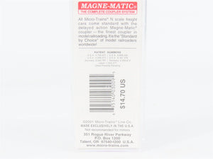 N Scale Micro-Trains 109030 NW Norfolk & Western Depressed-Center Flat Car RTR