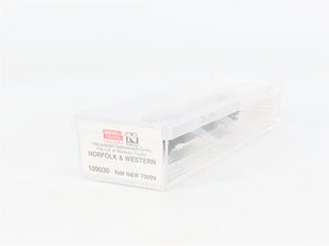 N Scale Micro-Trains 109030 NW Norfolk & Western Depressed-Center Flat Car RTR