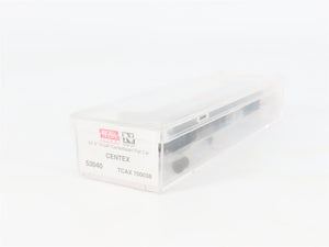 N Scale Micro-Trains 53040 TCAX Centex 60' Thrall Centerbeam Flat Car 700038 RTR