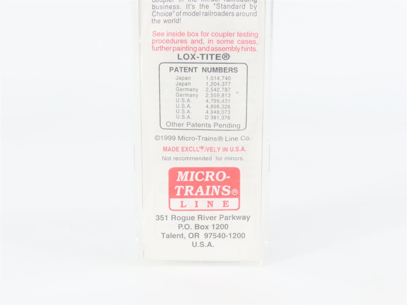 N Scale Micro-Trains 102070 NS Norfolk Southern 60' Box Car 465677 RTR