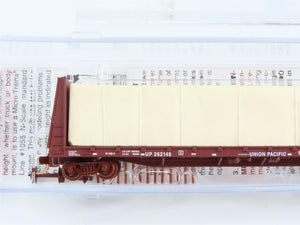 N Scale Micro-Trains 05400151 UP Union Pacific 61' Flat Car 262148 RTR