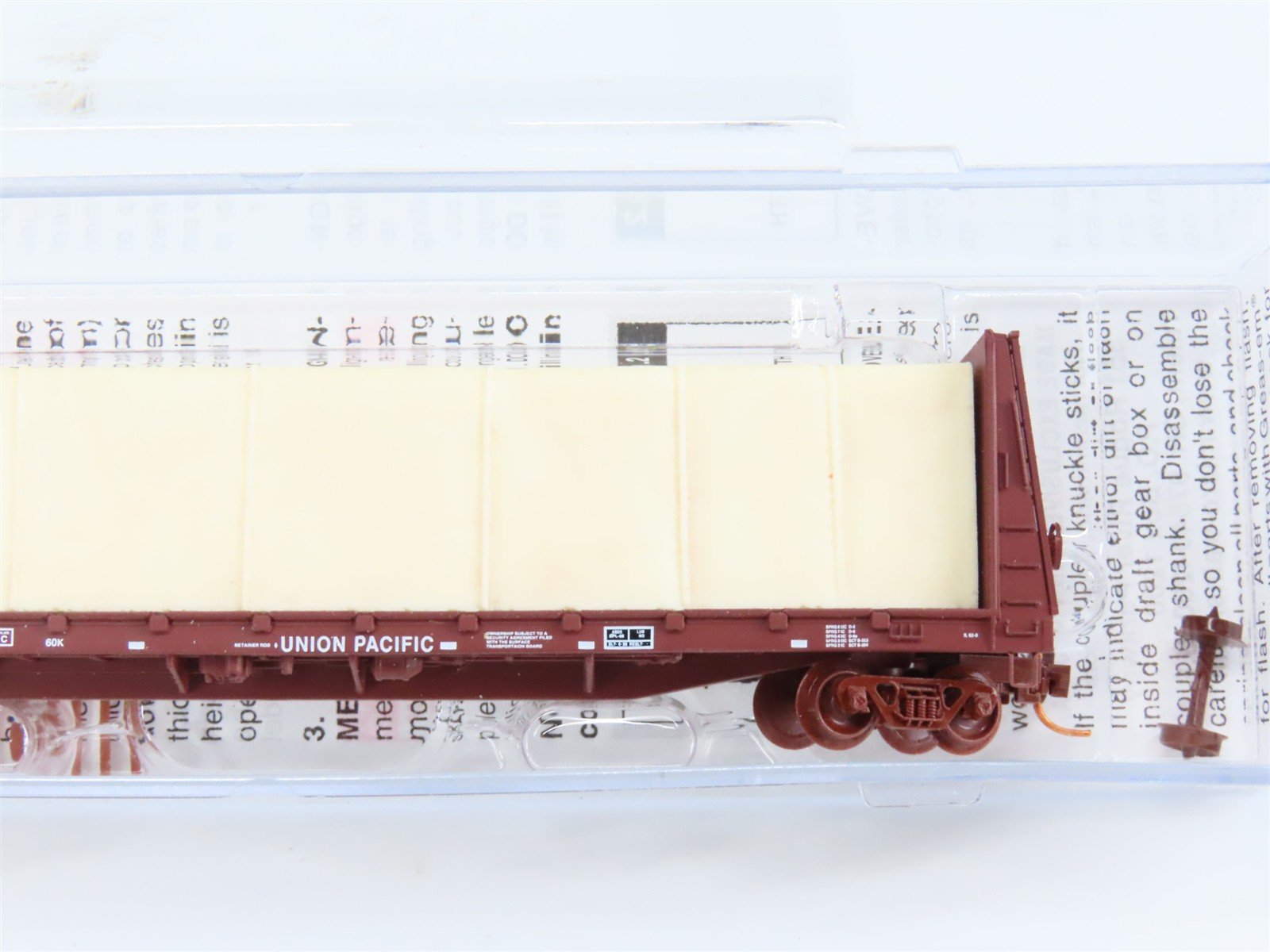 N Scale Micro-Trains 05400151 UP Union Pacific 61' Flat Car 262148 RTR