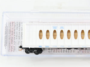 N Scale Micro-Trains 05300520 Northwestern Oklahoma 60' Centerbeam Flat Car RTR