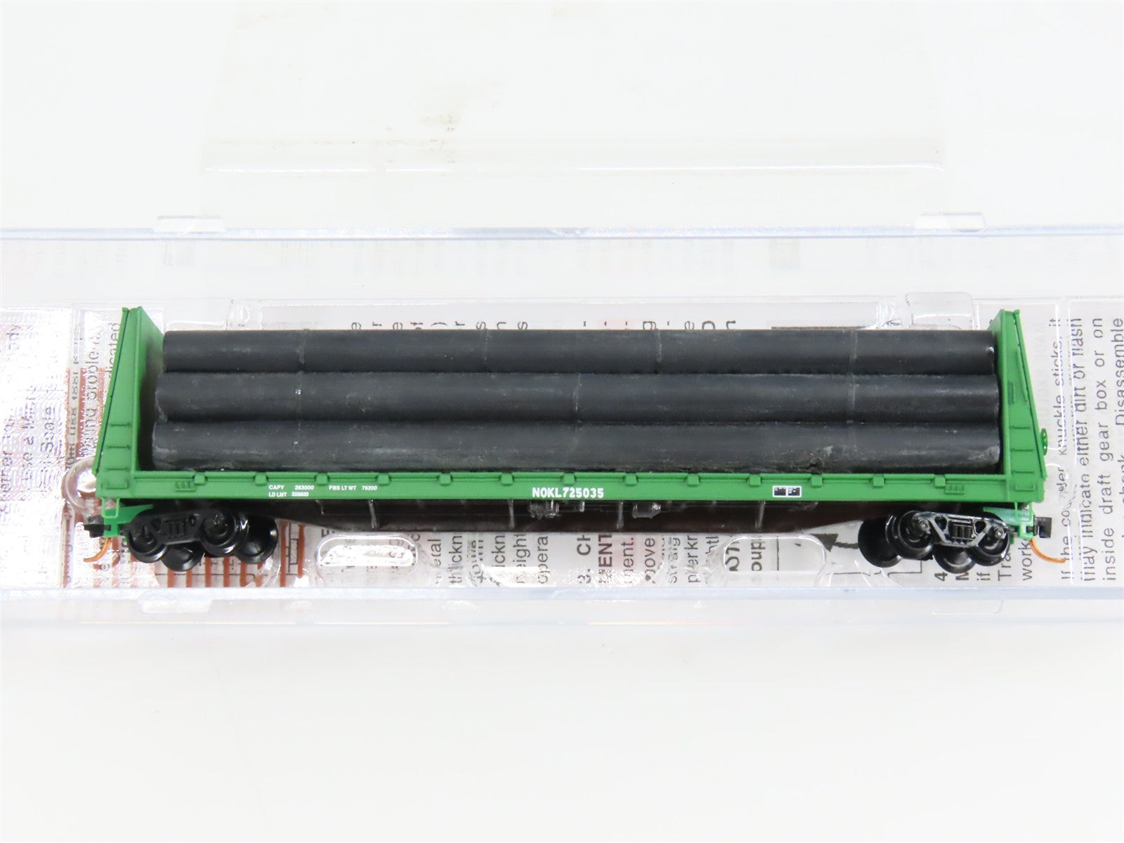N Scale Micro-Trains 05400160 Northwestern Oklahoma Railroad 61' Flat Car RTR