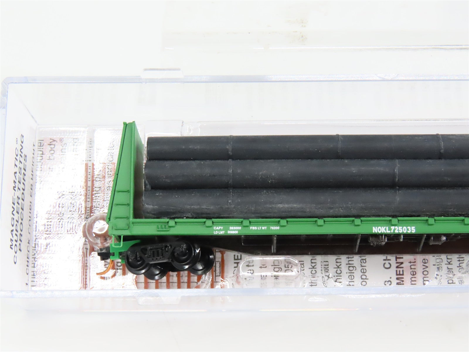 N Scale Micro-Trains 05400160 Northwestern Oklahoma Railroad 61' Flat Car RTR