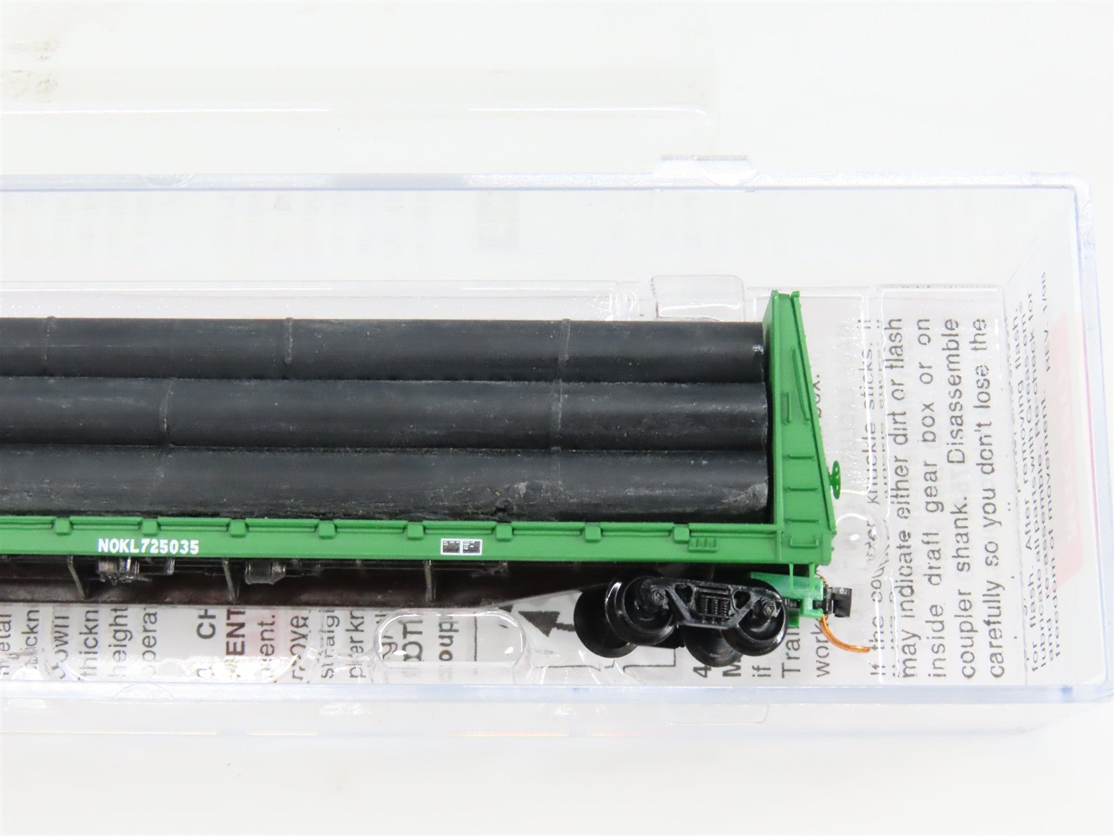 N Scale Micro-Trains 05400160 Northwestern Oklahoma Railroad 61' Flat Car RTR