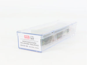 N Scale Micro-Trains 05400160 Northwestern Oklahoma Railroad 61' Flat Car RTR
