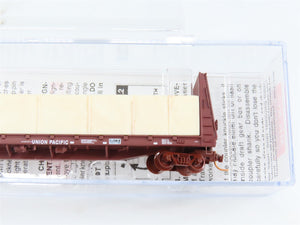 N Scale Micro-Trains 05400152 UP Union Pacific 61' Flat Car 262074 RTR