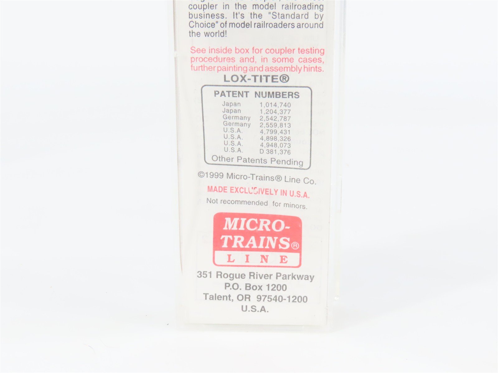 N Scale Micro-Trains 102070 NS Norfolk Southern 60' Box Car 465677 RTR