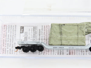 N Scale Micro-Trains 10900070 DODX Department of Defense Flat Car 39829 RTR