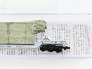 N Scale Micro-Trains 10900070 DODX Department of Defense Flat Car 39829 RTR