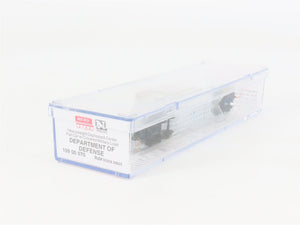 N Scale Micro-Trains 10900070 DODX Department of Defense Flat Car 39829 RTR