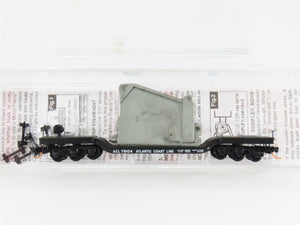 N Scale Micro-Trains 10900260 Atlantic Coast Line Depressed-Center Flat Car RTR