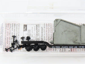 N Scale Micro-Trains 10900260 Atlantic Coast Line Depressed-Center Flat Car RTR