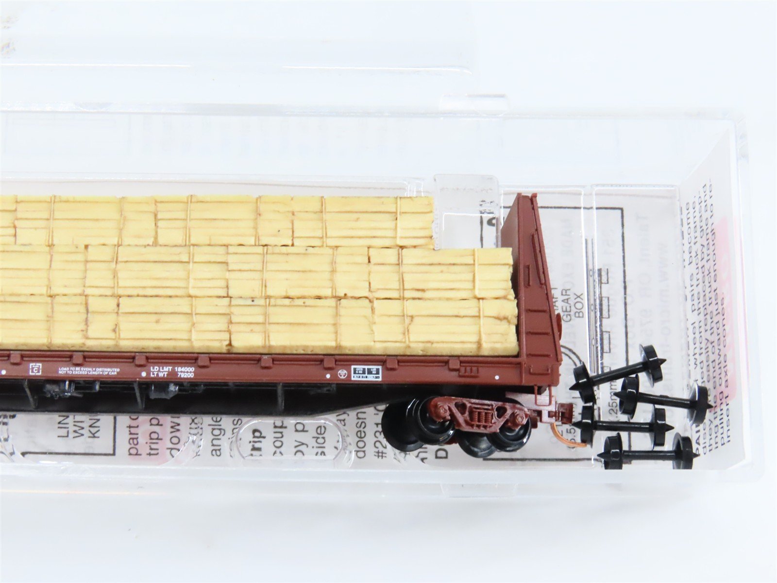 N Scale Micro-Trains 54140 CN Canadian National Flat Car 622278 RTR