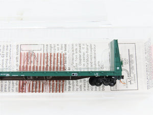 N Scale Micro-Trains 54100 Minnesota, Dakota & Western 61' Bulkhead Flat Car RTR