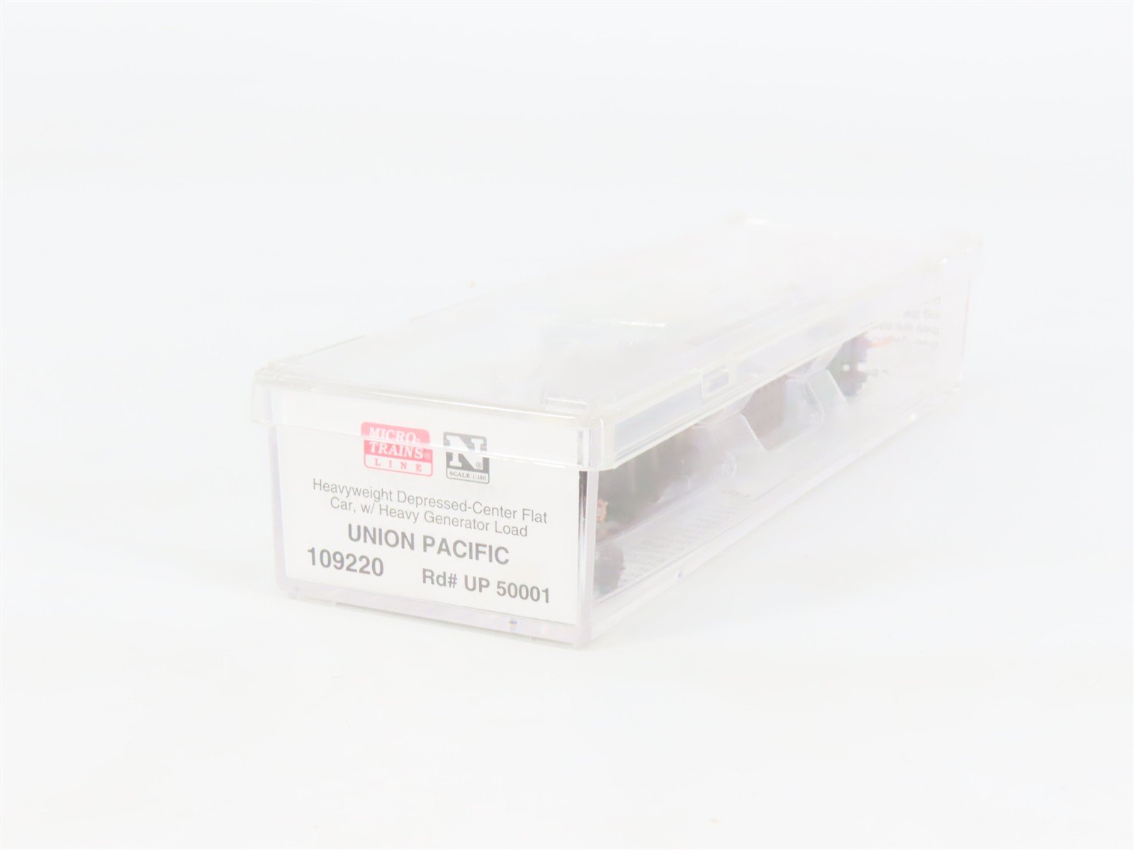 N Scale Micro-Trains 109220 UP Union Pacific Flat Car 50001 RTR