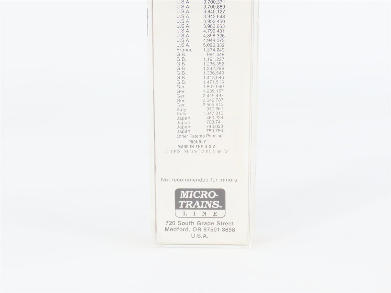 N Scale Micro-Trains 72213 DTI Detroit Toledo & Ironton 89' Flat Car 90092 RTR
