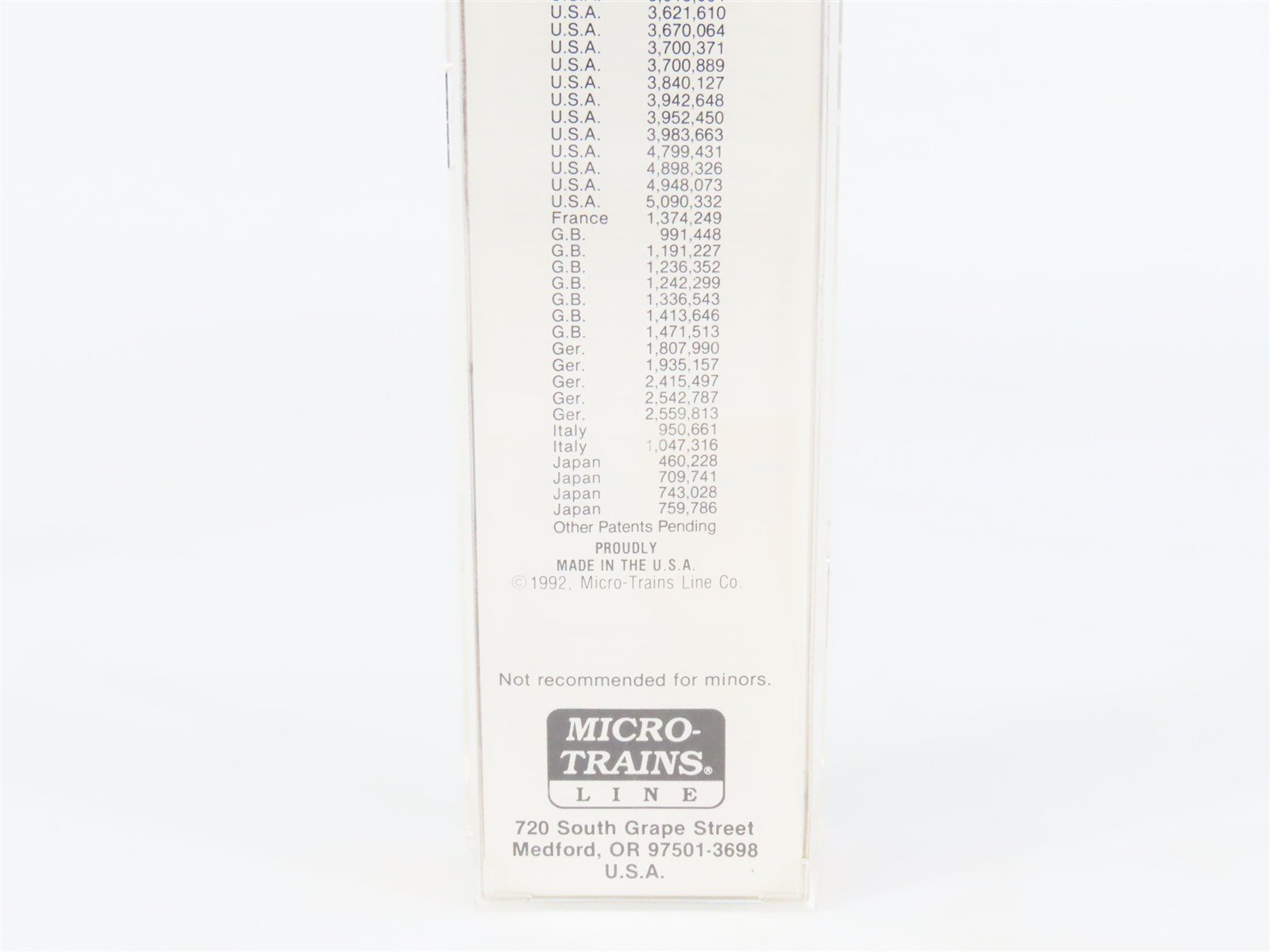 N Scale Micro-Trains 72213 DTI Detroit, Toledo & Ironton 89' Flat Car 90092 RTR