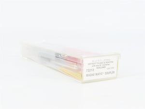 N Scale Micro-Trains 72213 DTI Detroit, Toledo & Ironton 89' Flat Car 90092 RTR