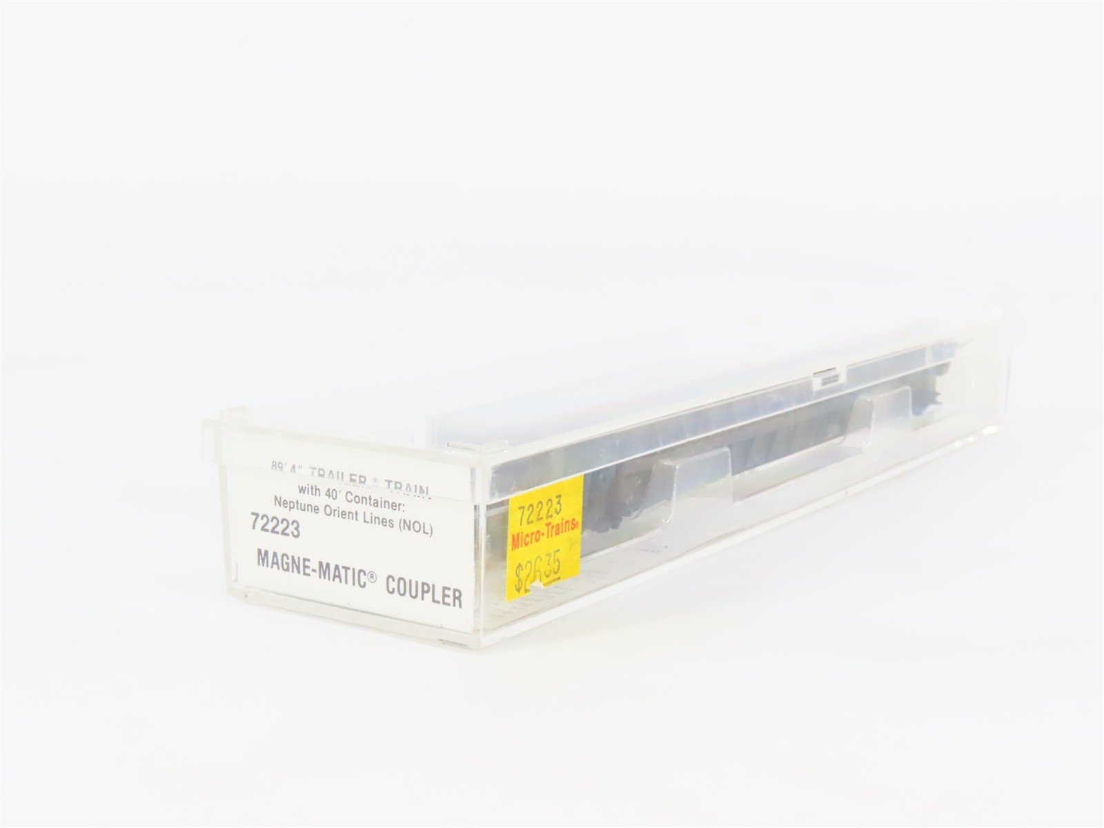 N Scale Micro-Trains 72223 TTAX Trailer Train 89' Flat Car 972210 RTR