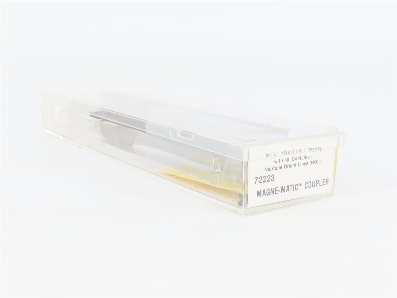 N Scale Micro-Trains 72223 TTAX Trailer Train 89' Flat Car 972210 RTR