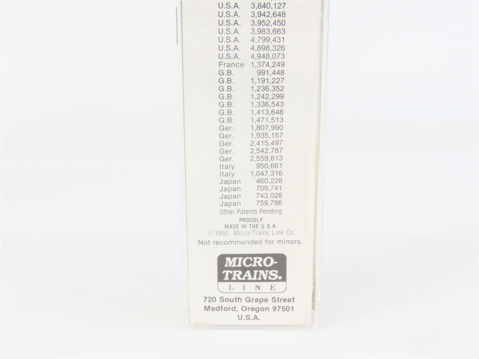N Scale Micro-Trains 72223 TTAX Trailer Train 89' Flat Car 972210 RTR