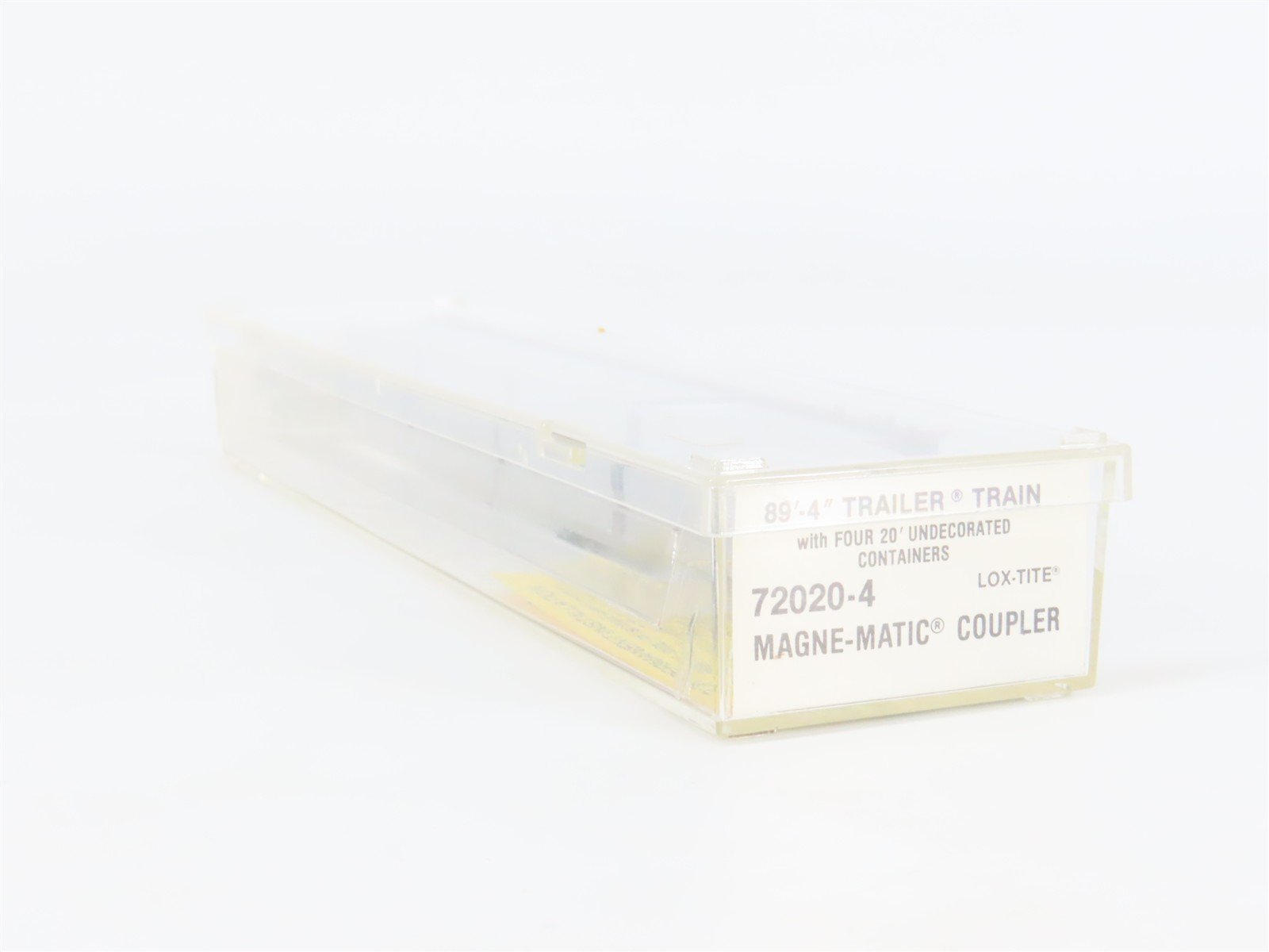 N Scale Micro-Trains 72020-4 TTAX Trailer Train 89' Flat Car 972216 RTR