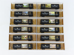Lot of 12: N Scale Scale Assorted Box Car
