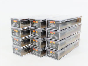Lot of 12: N Scale Scale Assorted Box Car