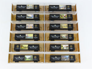 Lot of 12: N Scale Scale Assorted Box Car