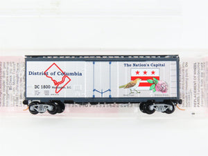 N Scale Micro-Trains 4-03 DC District of Columbia 40' Plug Door Box Car 1800 RTR