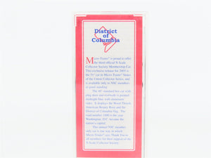 N Scale Micro-Trains 4-03 DC District of Columbia 40' Plug Door Box Car 1800 RTR