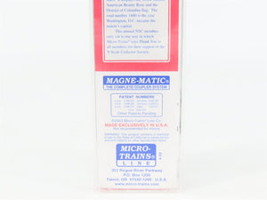 N Scale Micro-Trains 4-03 DC District of Columbia 40' Plug Door Box Car 1800 RTR