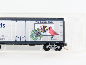 N Scale Micro-Trains IL Illinois Central Box Car 1818 RTR