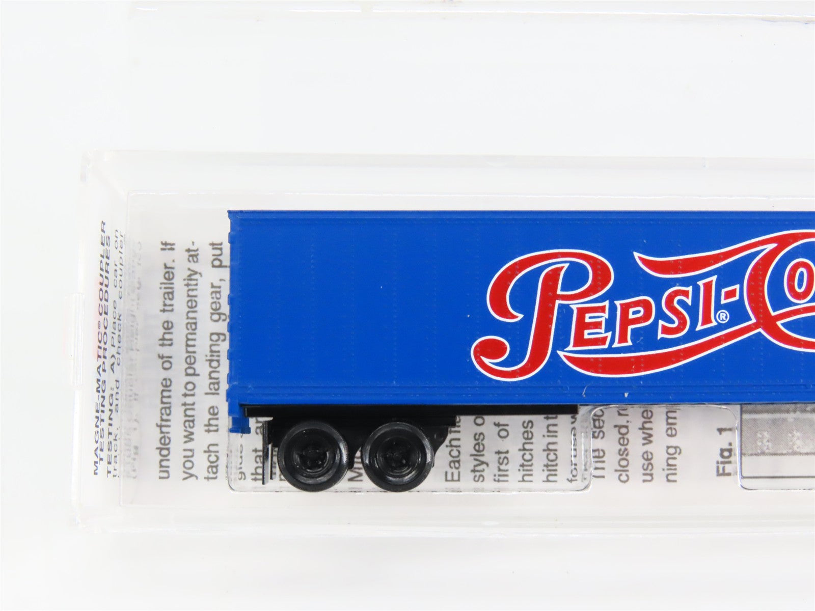 N Scale Micro-Trains 67170 Pepsi-Cola 45' 45' Van Trailer RTR