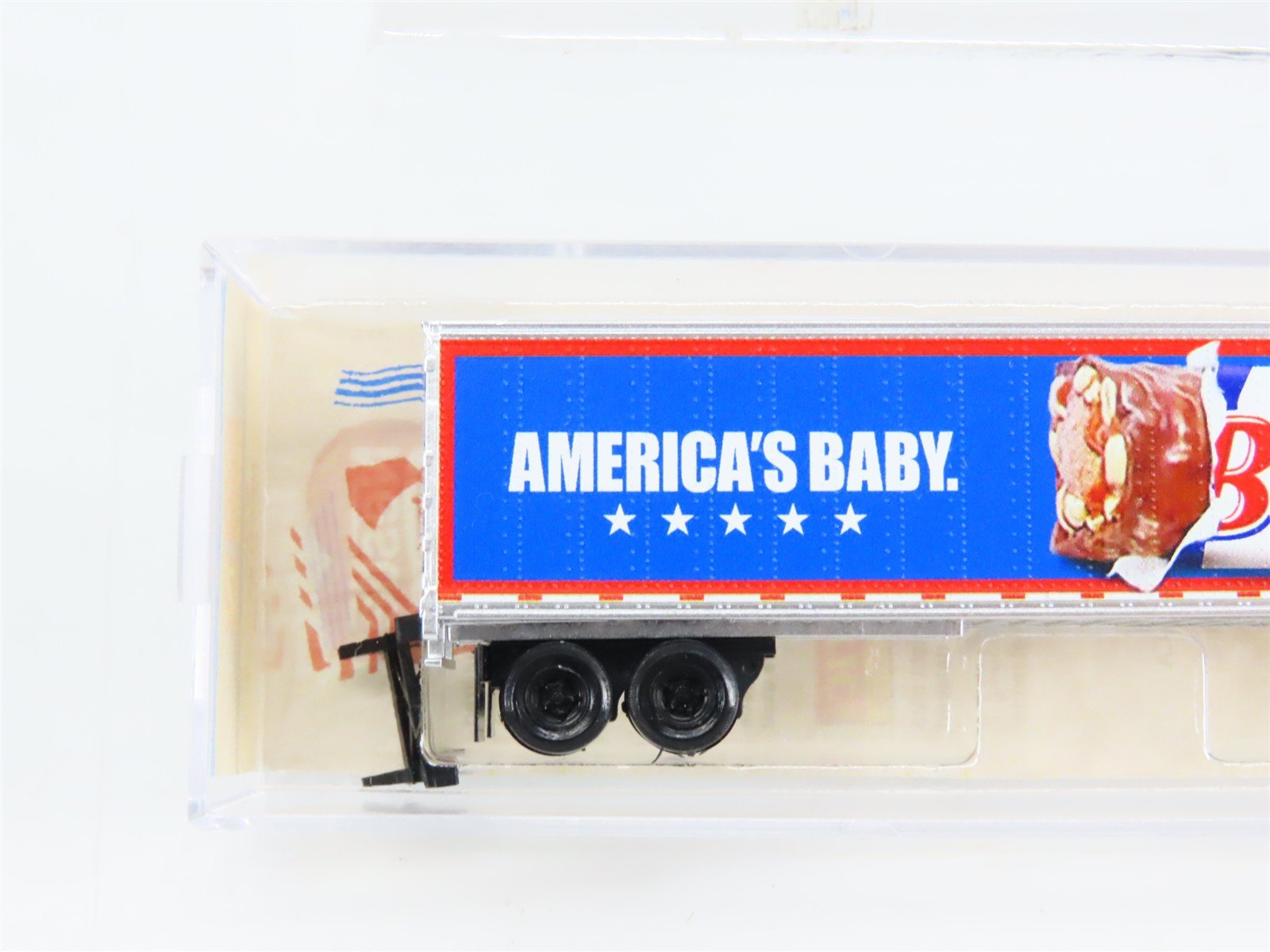 N Scale Micro-Trains 45200092 NADX Nestlé 48' 48' Van Trailer 23458 RTR