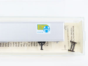 N Scale Micro-Trains 67010 ATSF Santa Fe 45' 45' Van Trailer 207158 RTR