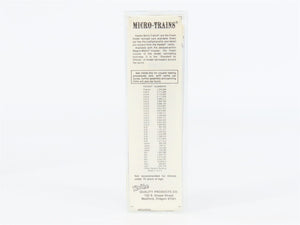 N Scale Micro-Trains 67010 ATSF Santa Fe 45' 45' Van Trailer 207158 RTR