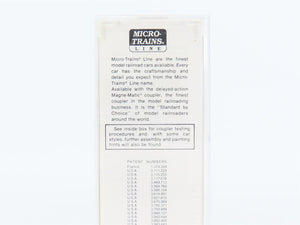 N Scale Micro-Trains 68040 CR Conrail 48' 48' Van Trailer 229047 RTR