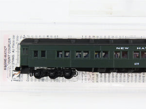 N Scale Micro-Trains 14300100 NH New Haven 28-1 Heavyweight Parlor Car 619 RTR
