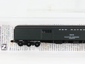 N Scale Micro-Trains 14700100 NH New Haven 70' Heavyweight Baggage 5575 RTR