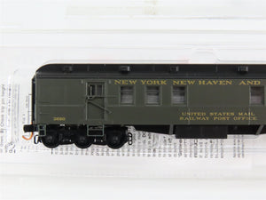 N Scale Micro-Trains 14000020 NH New York, New Haven & Hartford RPO 3280 RTR